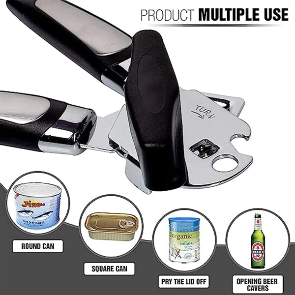 Stainless Steel Handheld Manual Can Opener