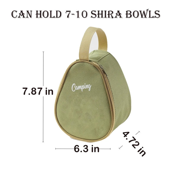 Outdoor Bowl Bag Large Capacity Camping Handbag