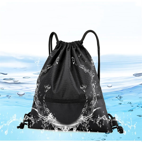 Drawstring Backpack Sports Gym Bag