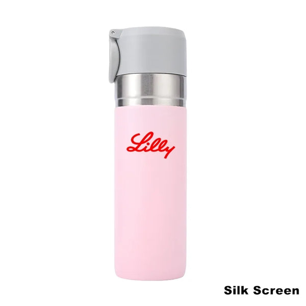 16.9 oz Go Series Slim Vacuum Water Bottle With Handle