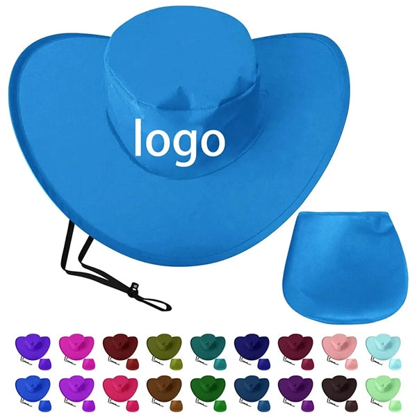 Collapsible Floppy Cowboy Hat