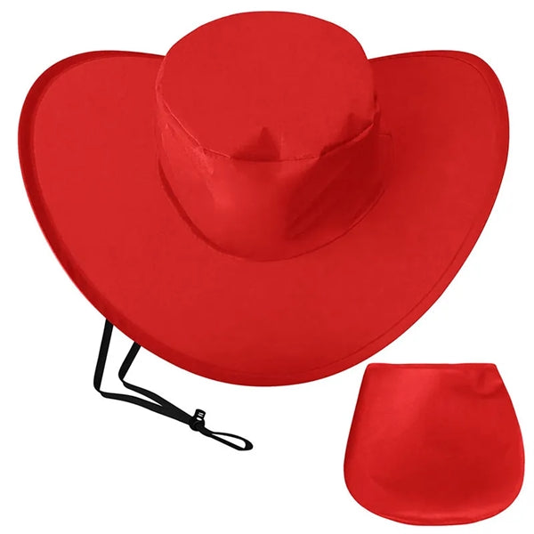 Collapsible Floppy Cowboy Hat