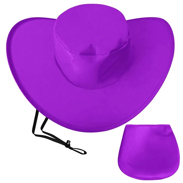Collapsible Floppy Cowboy Hat