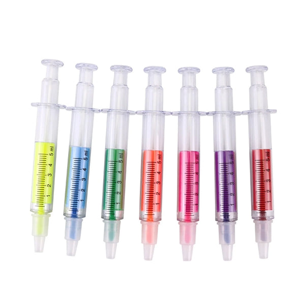 Syringe Shaped Highighter Pen
