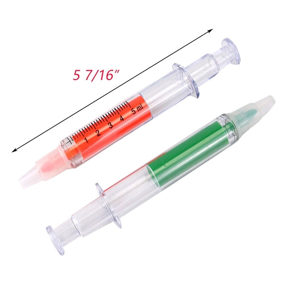 Syringe Shaped Highighter Pen