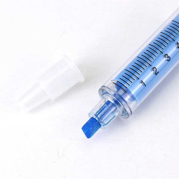 Syringe Shaped Highighter Pen