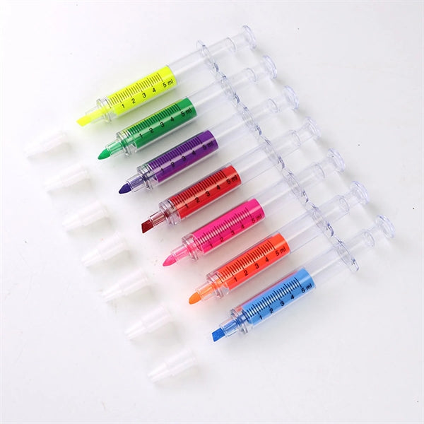 Syringe Shaped Highighter Pen