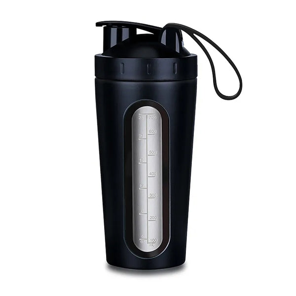 24oz Stainless Steel Protein Shaker Bottle