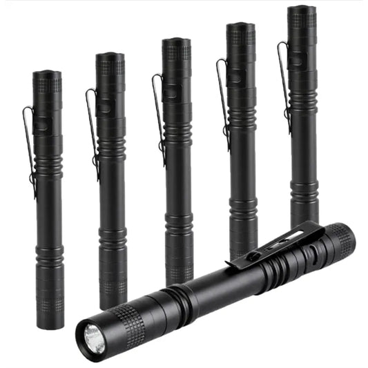 Mini Led Handheld Flashlight Pen with Clip