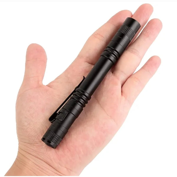 Mini Led Handheld Flashlight Pen with Clip