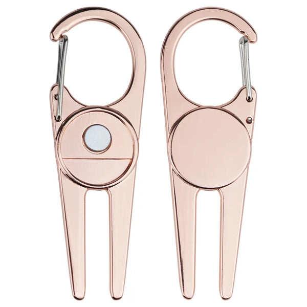 Metal Clip Divot Tool with Ball Marker