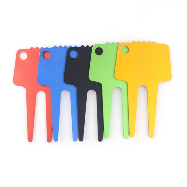 Aluminum Golf Divot Tool Key Chain