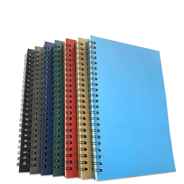 A5 Eco Kraft Cover Spiral Notebook