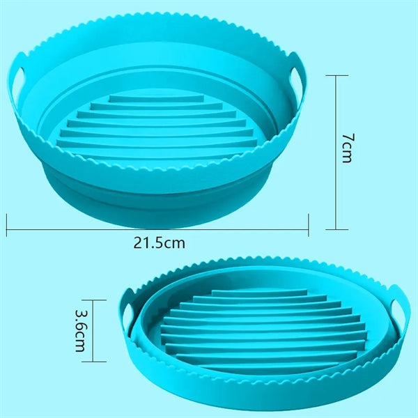 Collapsible Silicone Round Cookie Sheet
