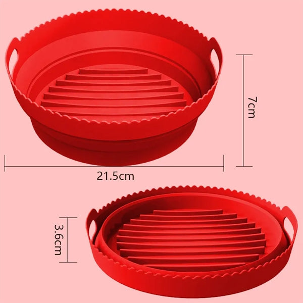Collapsible Silicone Round Cookie Sheet