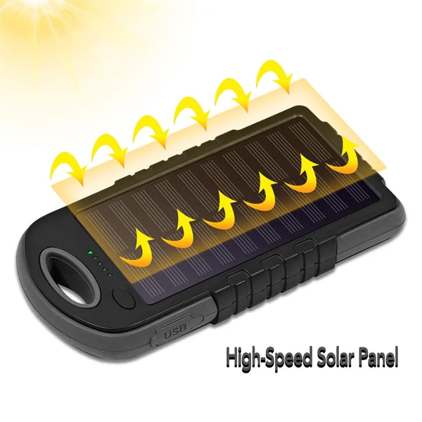 The Usil UL 8000Mah Solar Power Bank