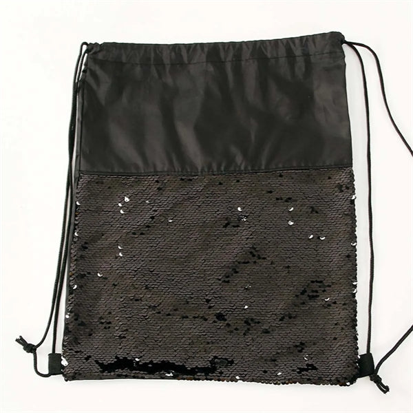 Cool Sequin Drawstring Bag