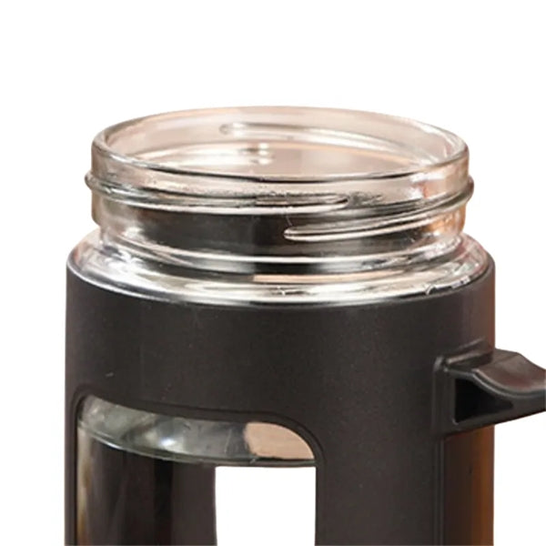 17 oz Double Wall Glass Tea Water Cup Tumbler with Strainer