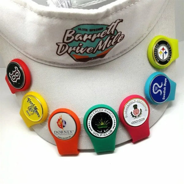 Silicone Golf Hat Clip Marker