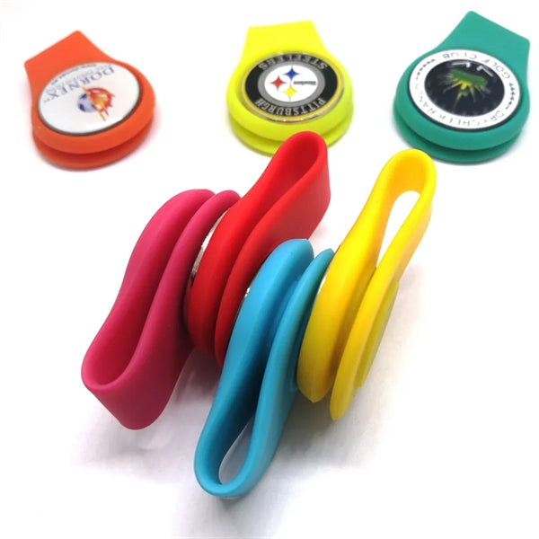 Silicone Golf Hat Clip Marker