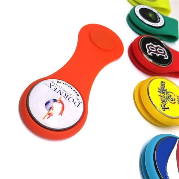 Silicone Golf Hat Clip Marker