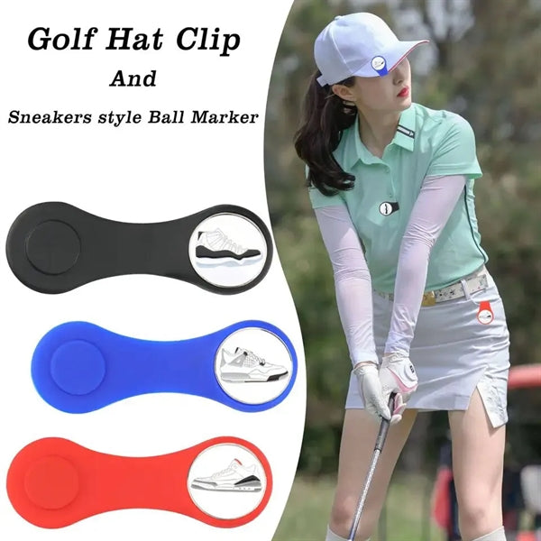Silicone Golf Hat Clip Marker