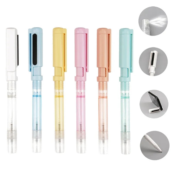 4 in 1 Spray Ballpoint Pen With Phone Holder Screen Clean