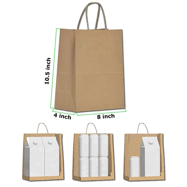 Kraft Paper Gift Wrapping Bag