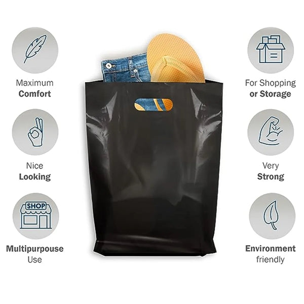Plastic Four-Finger Tote Bag