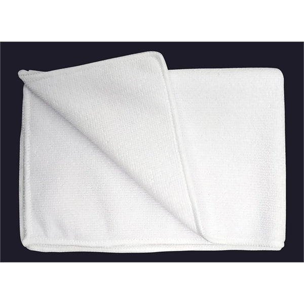 Sublimated 100% Polyester, Terry Microfiber, Serged Towel