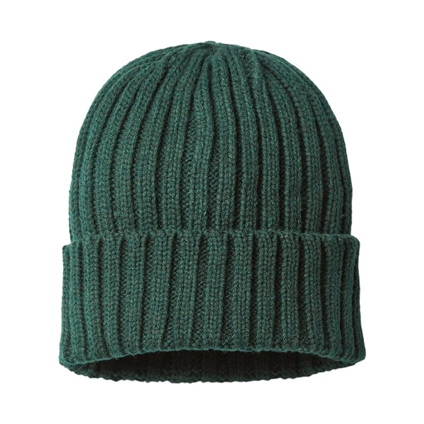 Atlantis Headwear Shore - Sustainable Knit Cuffed Beanie Hat