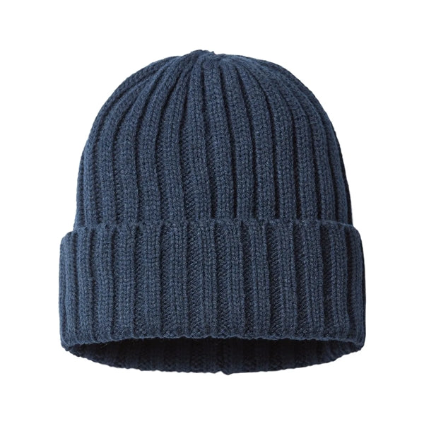 Atlantis Headwear Shore - Sustainable Knit Cuffed Beanie Hat
