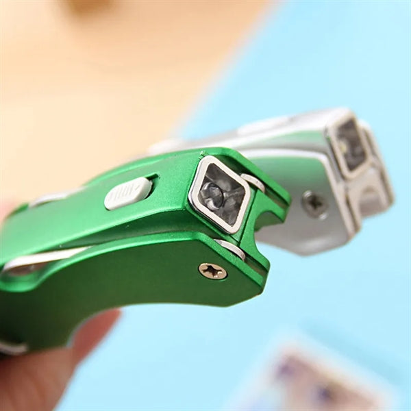 4 In 1 Multi-Function Ballpoint Pen With LED Light Knife