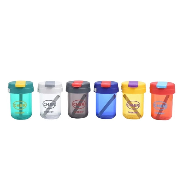 10 oz Leakproof Kids Sports Water Bottle Plastic Tumbler