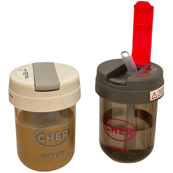 10 oz Leakproof Kids Sports Water Bottle Plastic Tumbler