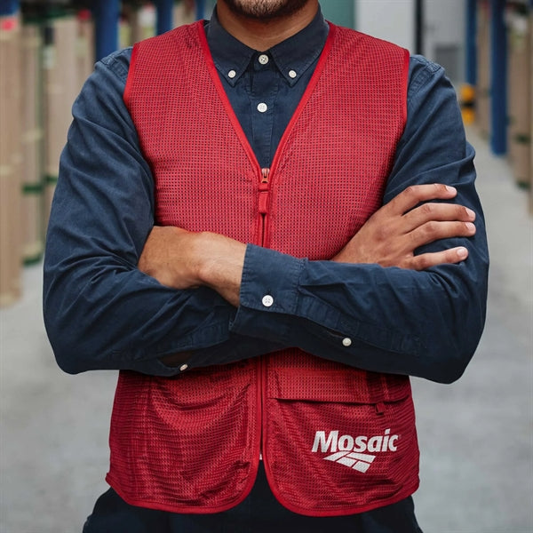 100% Polyester Premium Safety Vest
