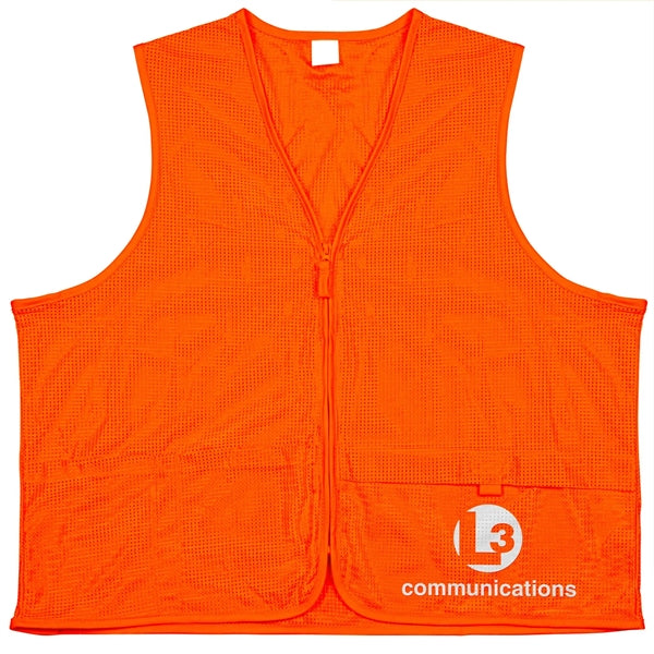 100% Polyester Premium Safety Vest