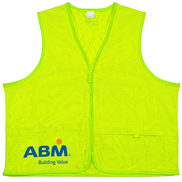 100% Polyester Premium Safety Vest
