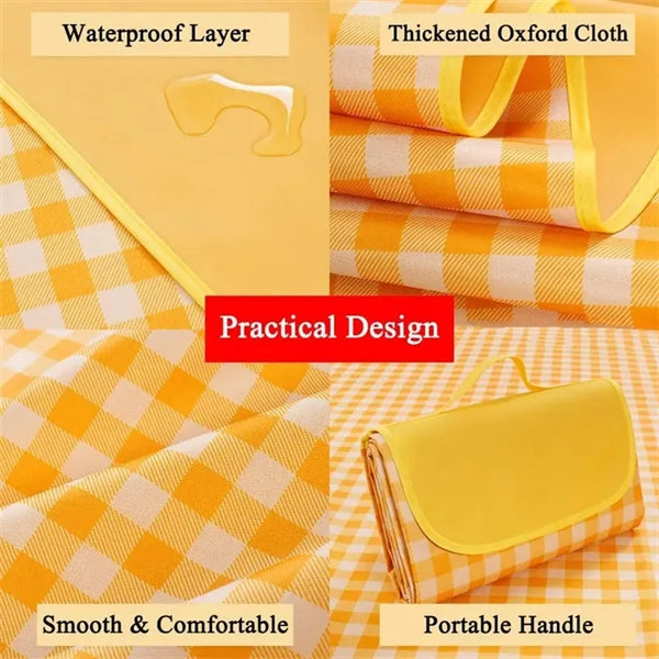 Waterproof Outdoor Camping Beach Picnic Oxford Blanket mat