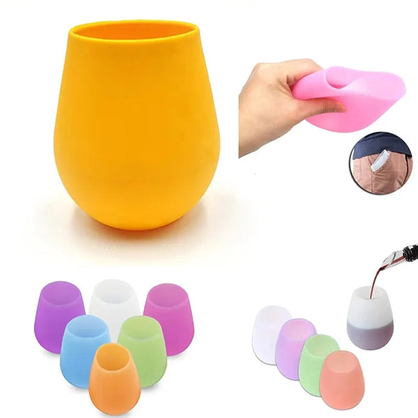Silicone Wine Glass