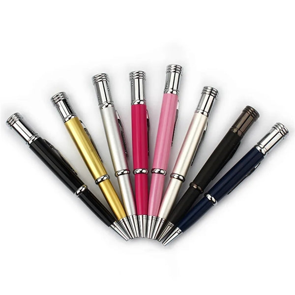 Retractable Twist Open Ballpoint Pen With Spray Bottle