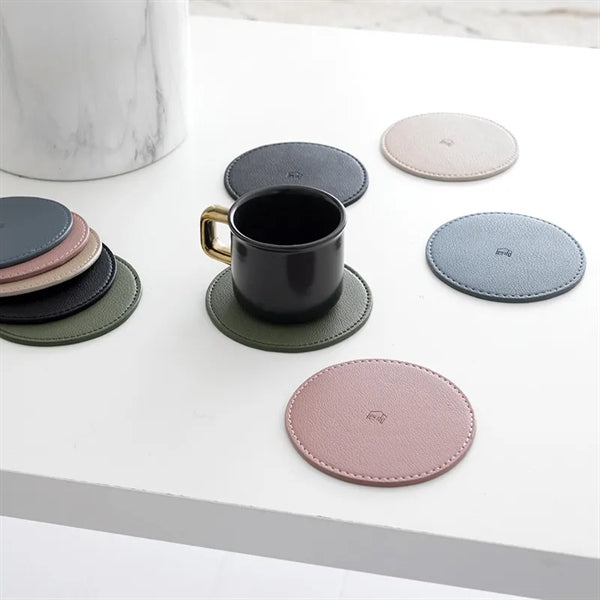 Leather Exquisite Simple Drink Coaster