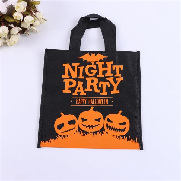 Halloween Tote with Handles Non-Woven Gift Bags