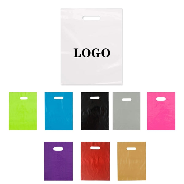 Plastic Bags With Die Cut Handles