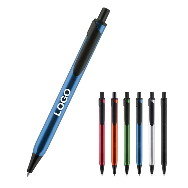 Frosted Metal Retractable Neutral Pen