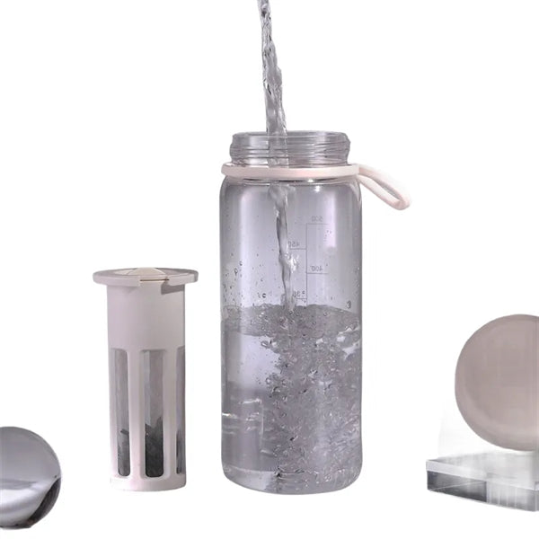 15/20 oz Cold Brew Pitcher Coffee Maker Bottle with Scale