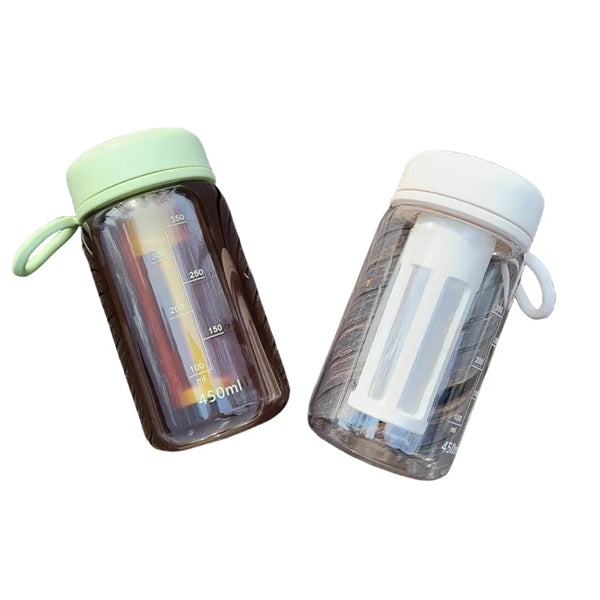 15/20 oz Cold Brew Pitcher Coffee Maker Bottle with Scale