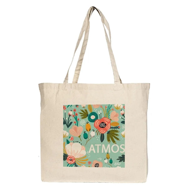 Jumbo Down to Business 10oz Cotton Canvas Tote Bag