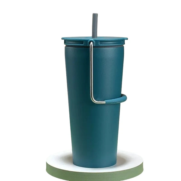 20 oz Insulated Stainless Steel Bucket Tumbler with Straw