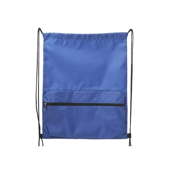 Drawstring Backpack with Front Pocket